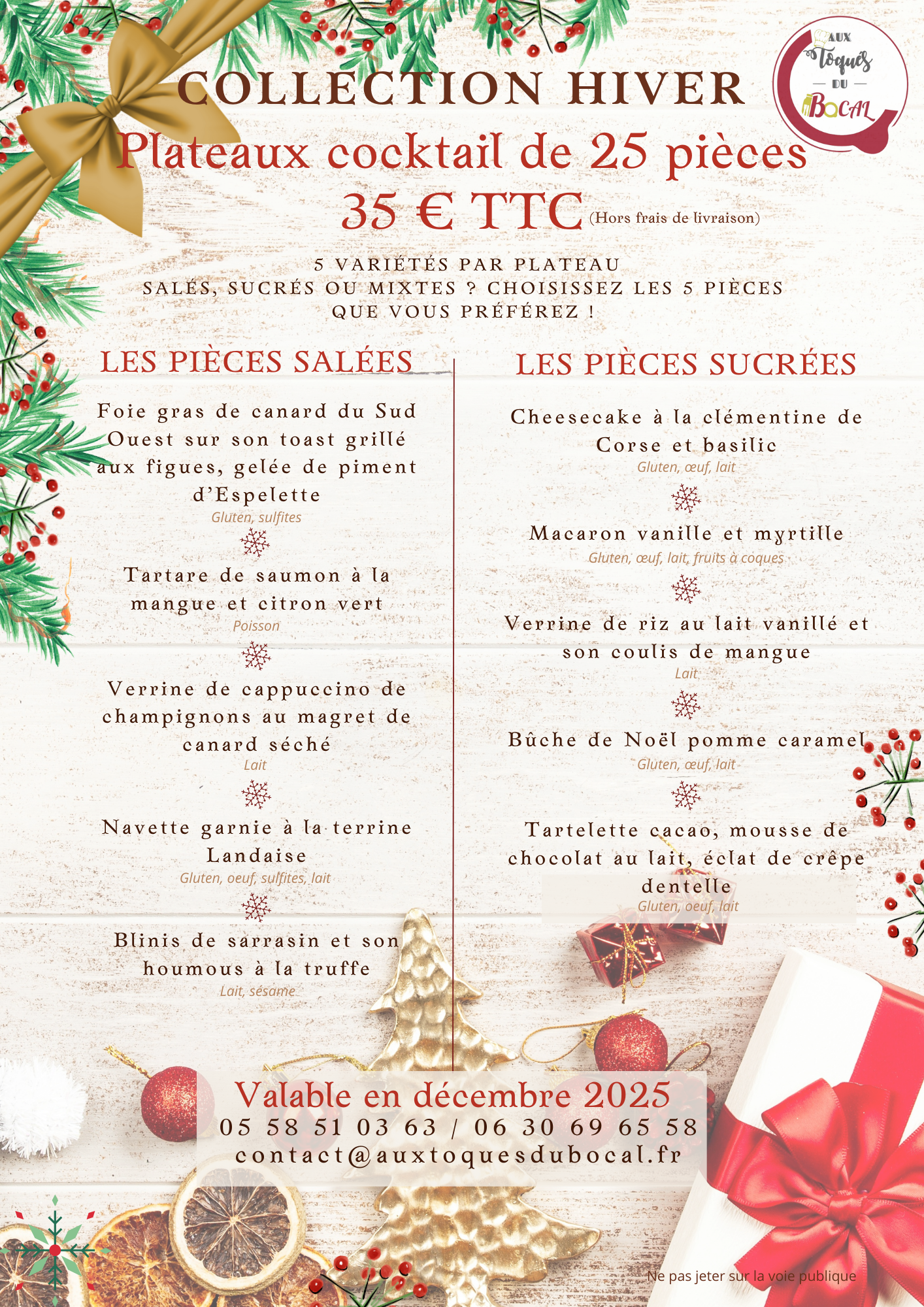 Plateau cocktail 25 pièces (6)